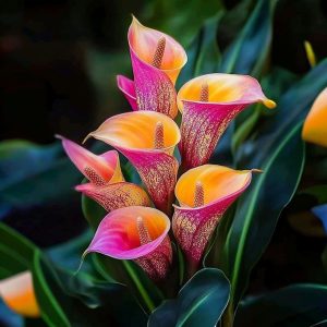 Калла Оникс купить по цене от 450р. в интернет-магазине «Посадика» с доставкой почтой в в Сакие и по всей России – [изображение №1].